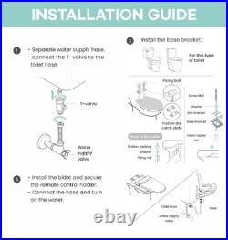 VOVO STYLEMENT VB-6000SE Electronic Smart Bidet Toilet Seat, Made in Korea