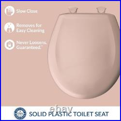 Venetian Pink Classic Colors Slow Close Toilet Seat