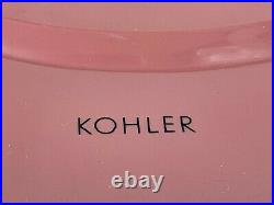 Vintage Kohler Rochelle Elongated Toilet Seat WILD ROSE Pink Mauve 4675