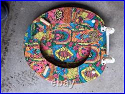 Vintage Novelty Toilet Seat With Complete Zodiac Representation