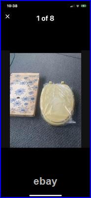 Vintage Original MCM Kohler Toliet Seat Harvest Gold New In Original Box NOS USA