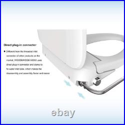 WOODBRIDGE BID-02 Smart Toilet Seat, White WOODBRIDGE BID-02 Smart Toilet Seat, White