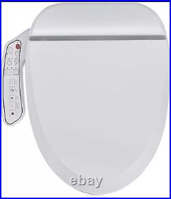 ZMJH ZMA102 Bidet Toilet Seat, Elongated Smart Unlimited Warm Water